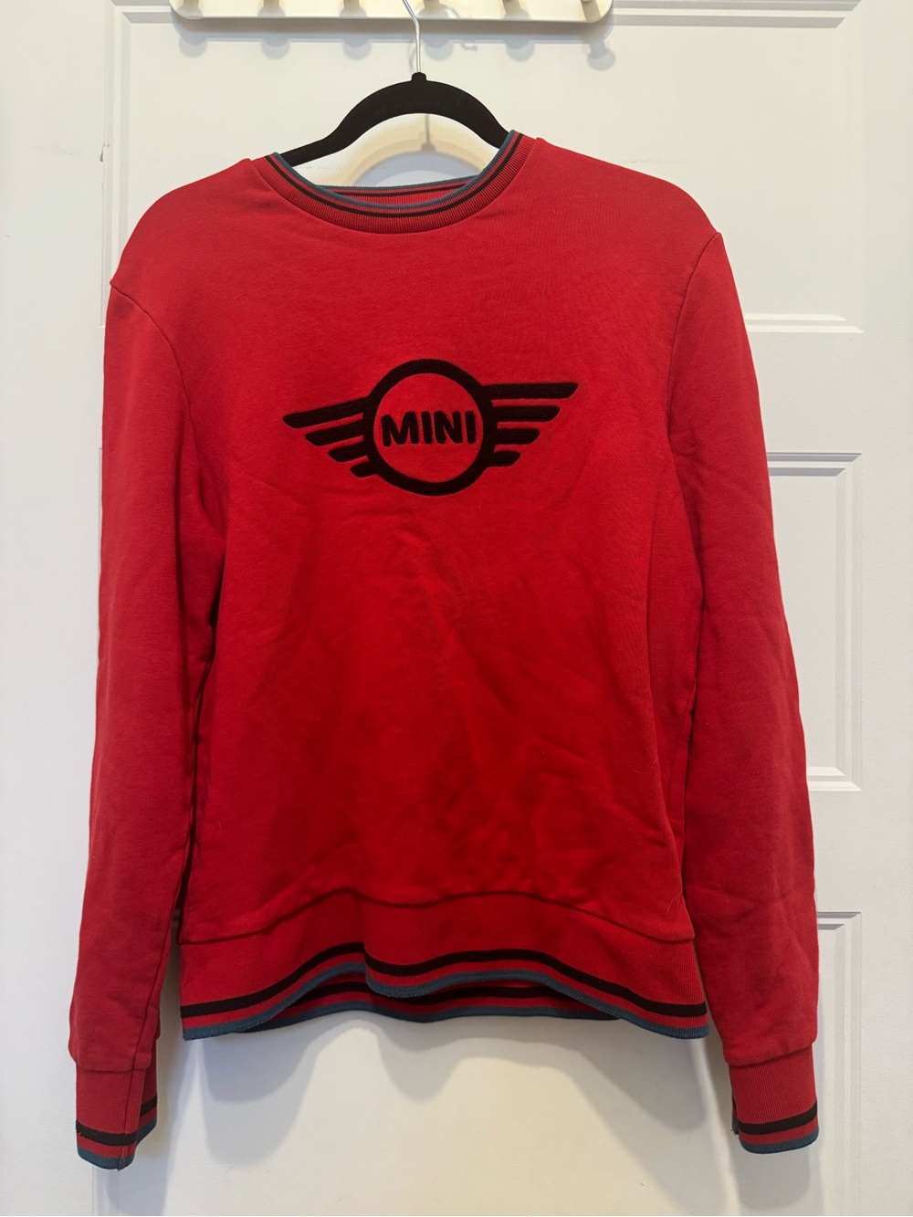 Official MINI Cooper Lifestyle Red Crewneck Sweatshirt
